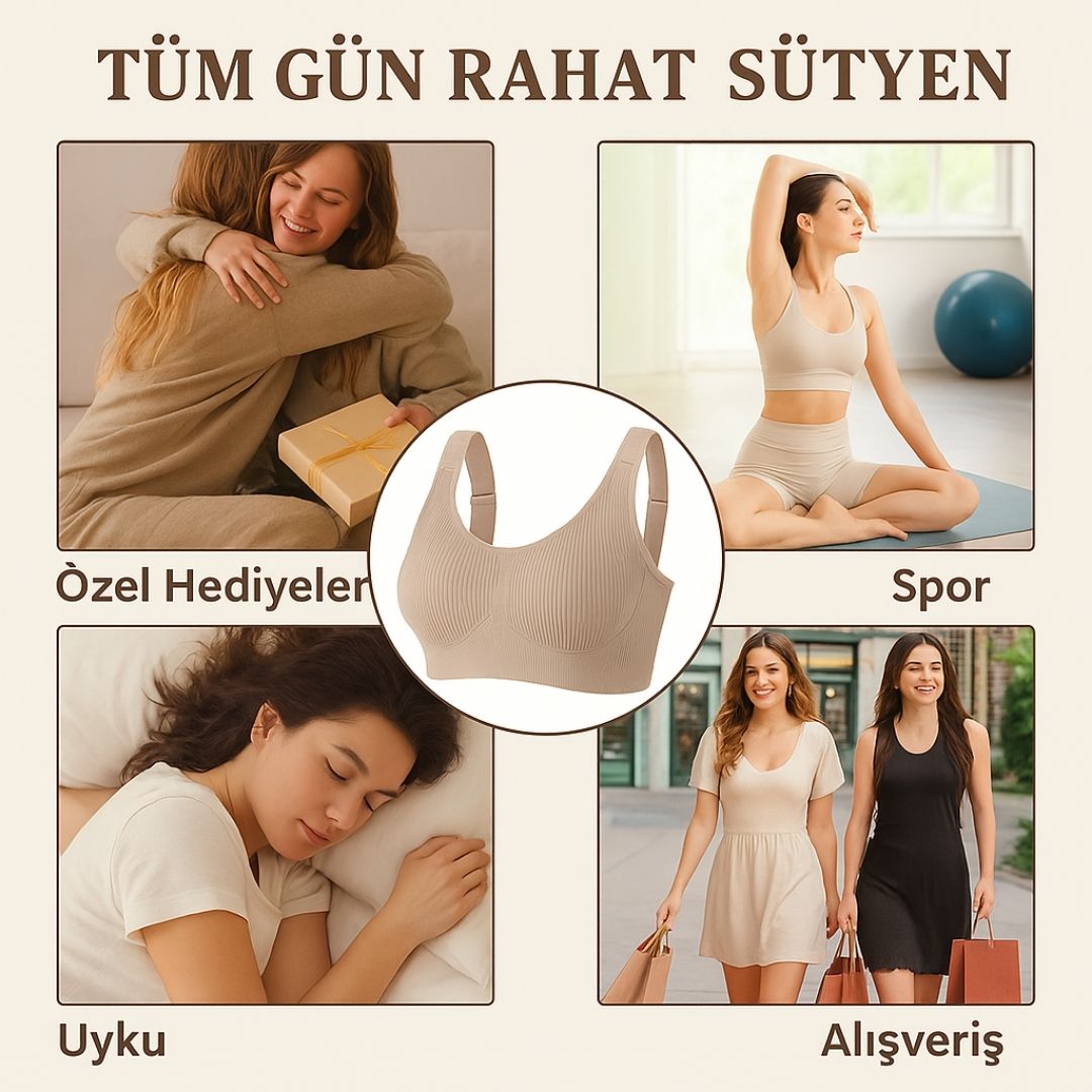 Eysera Süper Sıkılaştırıcı Dikişsiz Toparlayıcı Sütyen